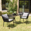 Macedon Patio Dining Armchair with Cushion-1641485863-1641485860