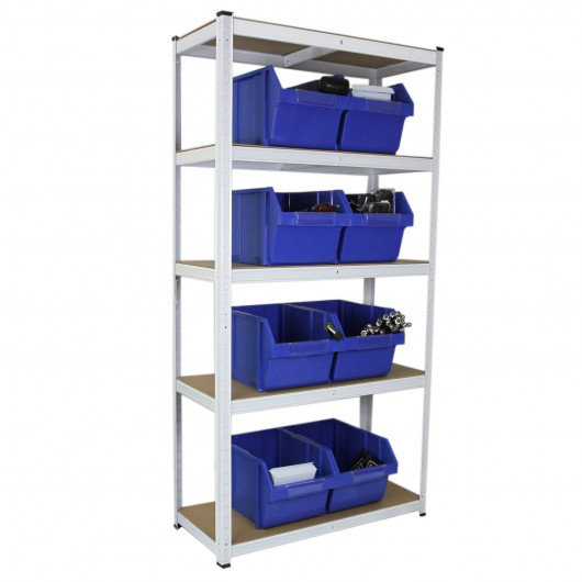 90cm W Height -Adjustable Shelving Unit