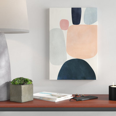«Gem Totem II» par Victoria Borges, reproduction d'art sur toile tendue