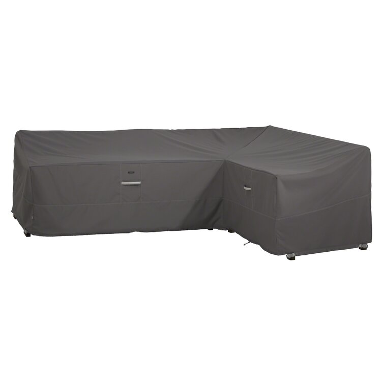 Jaylon 104'' Outdoor Patio Sectional Cover with Lifetime Warranty
