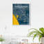 Santa Monica, carte de la ville, impression-1355529859-1355529877