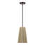 Luminaire suspendu en bronze 1 lumière Aurea