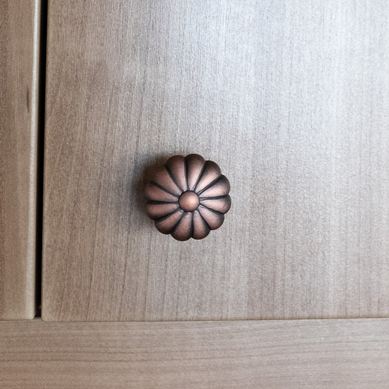 CK Series Knob, Distressed Copper, Small