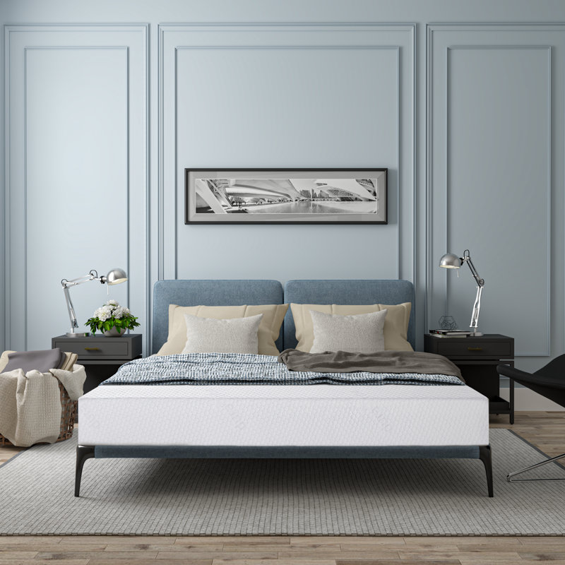 Cyanne GelRite Cool Gel Crystals Infused Memory Foam Mattress, European Single (90 x 200cm)