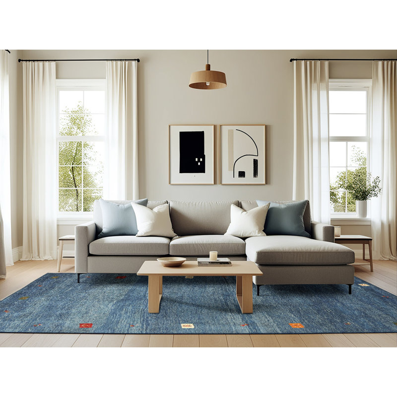 Abstract Indoor Rug, Rectangle 6' x 9'