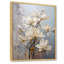 «White and Blue Magnolia Blossom Beauty», reproduction sur toile-1462033778-1462033781