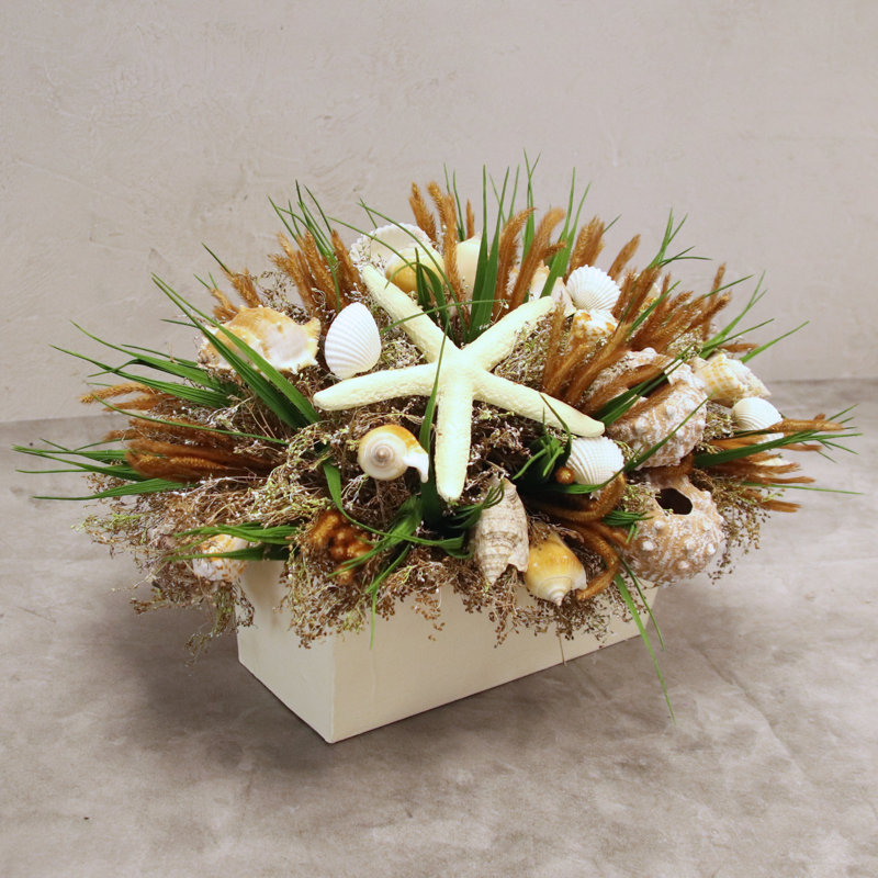 Arrangement floral coquillage