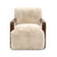 Fauteuil d'appoint rembourré à poil court Harry-2047849231