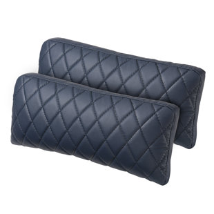 Ergonomic Memory Foam Lumbar Support Pillow , Ideal For Home Theater Seating ,Sofa ,Recliner,Relieves Lower Back Pain,Two-Piece Set