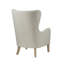 Fauteuil à oreilles Arshveer de 27,5 po de largeur, style transitionnel, à carreaux, recouvert de tissu-50255277
