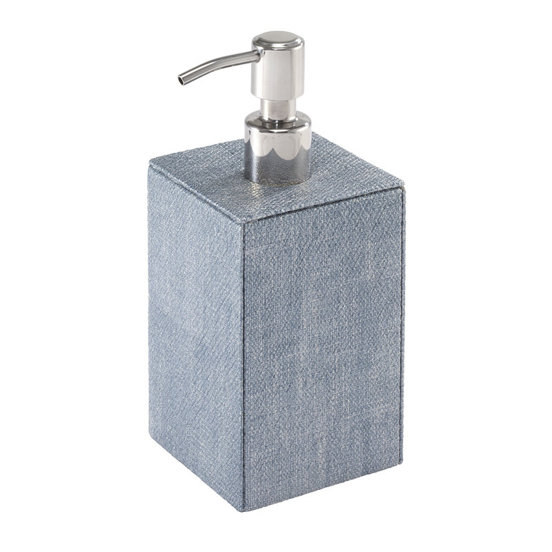 Luster Soap Dispenser, Ice Blue