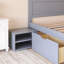 Structure de lit simple 76,80 "X 41,30" avec tiroir et deux tablettes-791565038
