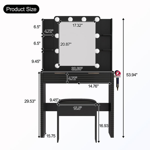 Dimensions du produit