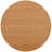 Walnut Wood Veneer Tabletop 47 Inch Round Dining Table For 4, Modern Farmhouse Kitchen Table, 47 Inch Round Dining Tables With Wood Strip Base