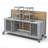 Explorer Rover Table With Butcher Block Retractable Top, Storage, 2 Bin Modules with Bins, 6 Stools & Power Unit-111009484