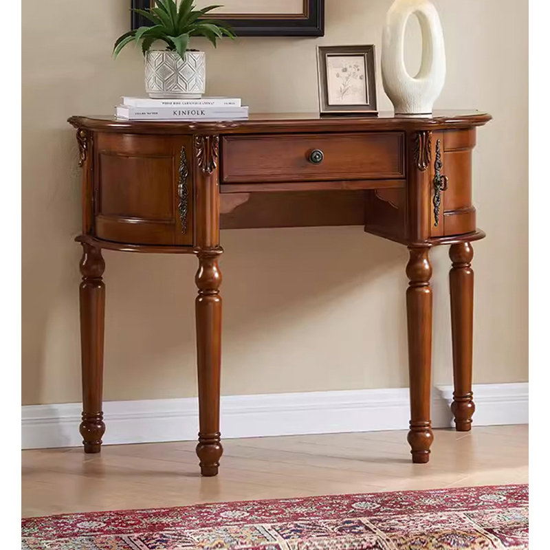 Console classique avec tiroirs et armoires latérales Classic