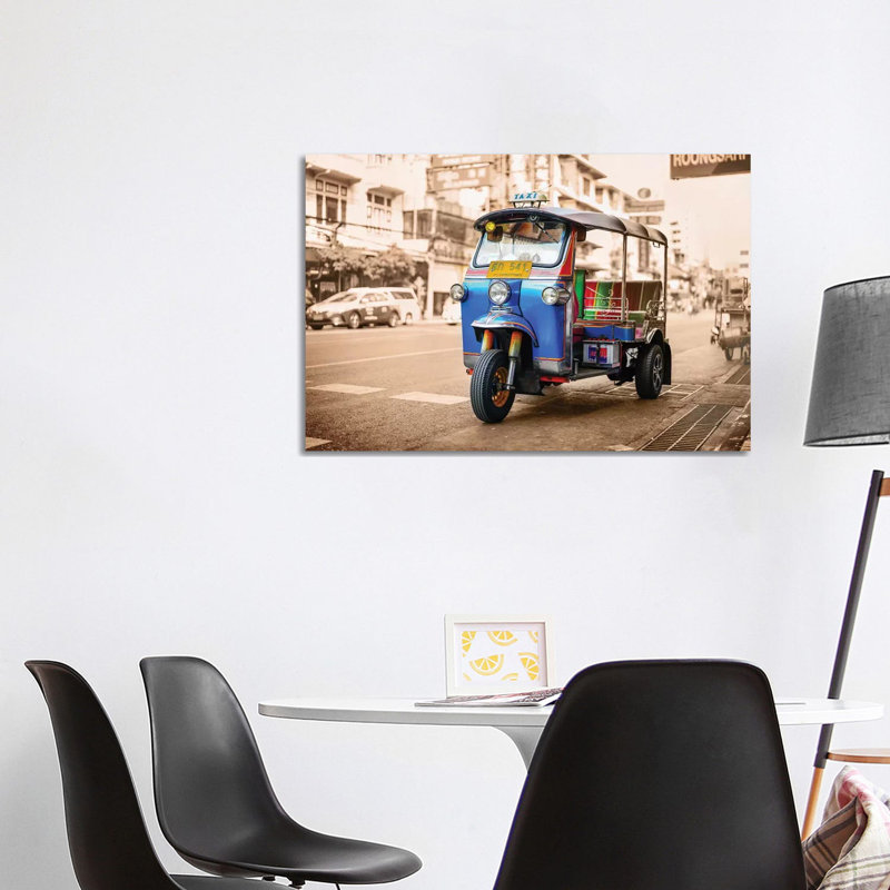 Thailande IV par Ben Heine - reproduction de photo, H 26 po x l 40 po x 1,5 po, Toile tendue, Pas de tapis