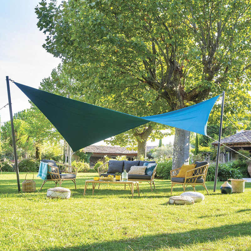 Ahouh 2m x 3m Rectangle Shade Sail, Peacock Blue