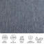 Tapis intérieur / extérieur gris Herzberg Mull-98981362