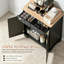 Buffets et rangement peu encombrants avec rangement, armoire en bois de 26,8 pouces, cuisine moderne