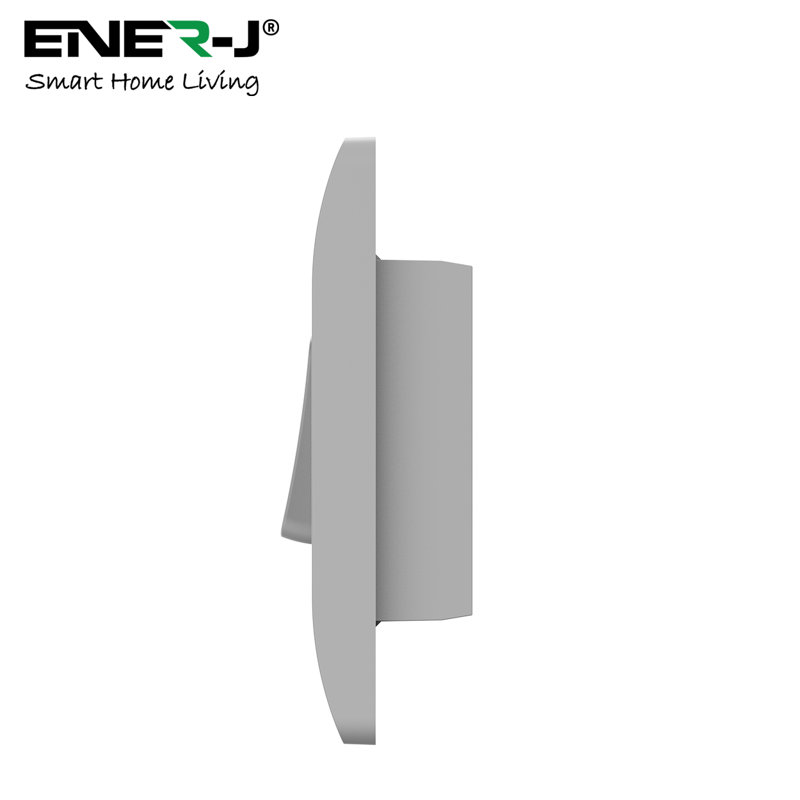 Ener - J Wireless Kinetic Architrave Grid Switch White