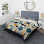 Ensemble de housse de couette en microfibre / polyester coloré Mid Century Minimalist Oasis II-641648047