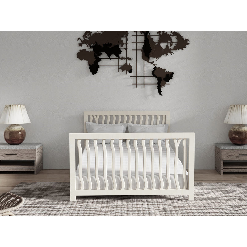 Milk Street Baby Branch Adult Rail Conversion Kit (Snow), White