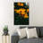 Yellow Flower In Tilt Shift Lens 9 - 1 Piece Rectangle Graphic Art Print On Wrapped Canvas-9935509