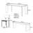 High-end solid wood table set-110567456