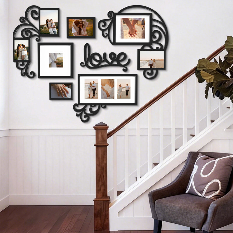 Ensemble de décorations murales Love Love Shape