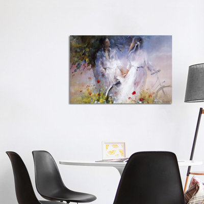 Just The Two Of Us by Willem Haenraets - Wrapped Canvas Print