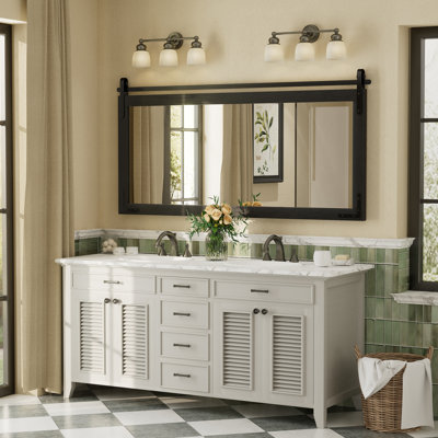 Miroir mural Amara Rustic Farmhouse