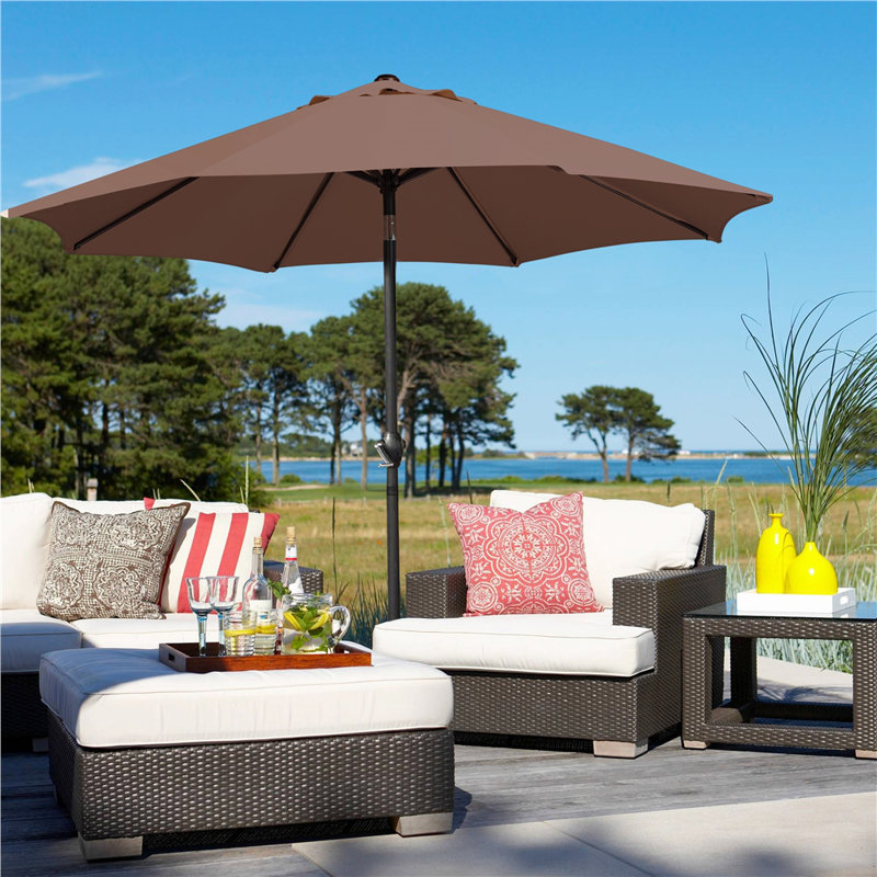 Traditional Parasol, Brown