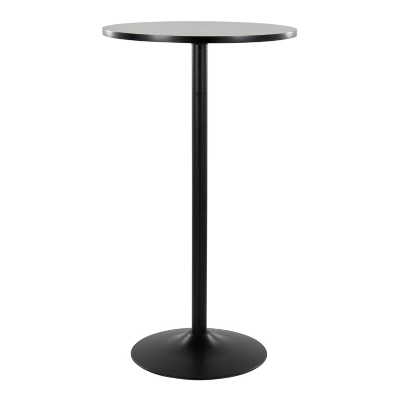 Table Mid-Century moderne, Black
