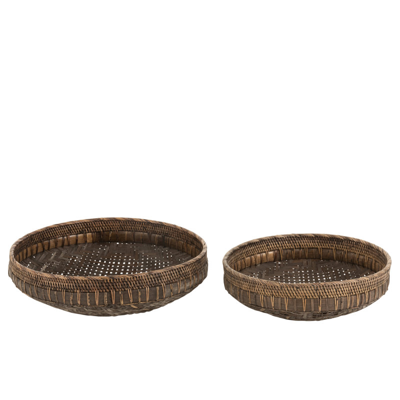 17 Stories Rattan Basket