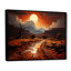 «Moonlit Sunset On Canyon Landscape IV - Canyon & Desert», art mural