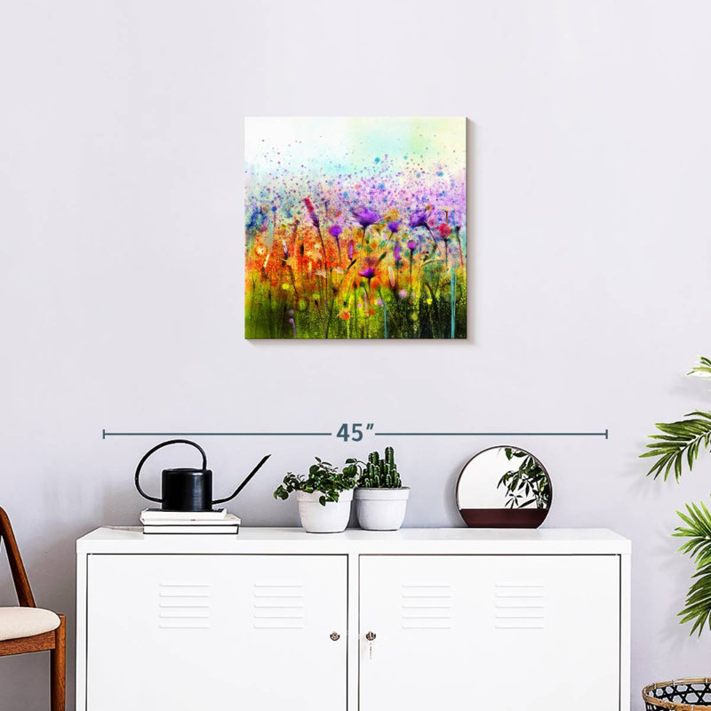 Harnek Spring Meadow Flowers, H 20 po x l 20 po
