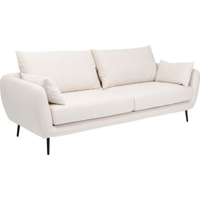 Sofa Amalfi 2-Seater Cream 219cm