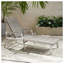 Chaise longue d'extérieur en aluminium Oxton