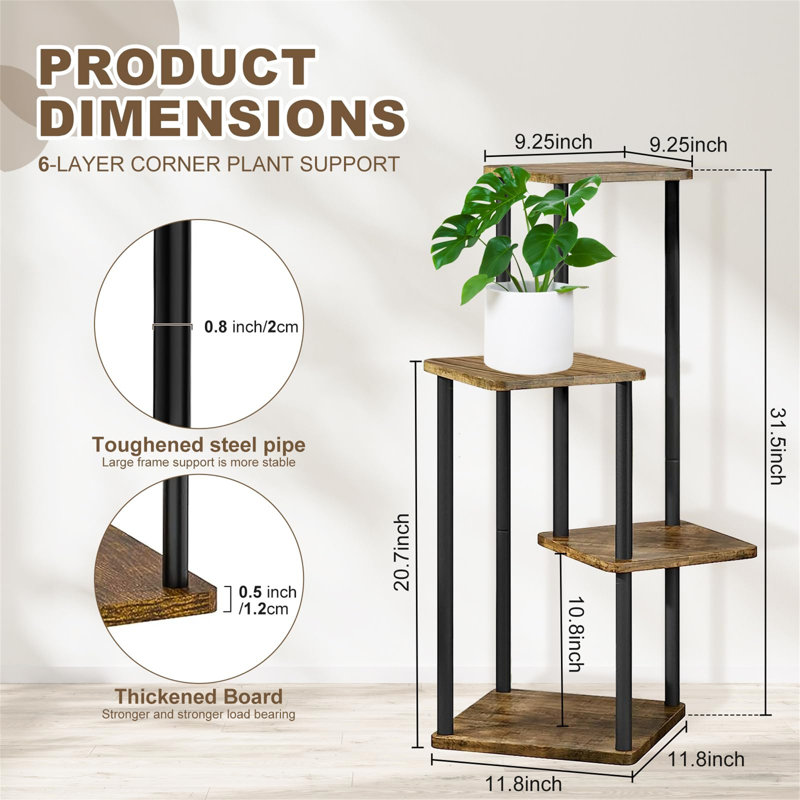 Plant Stand - Set of 4