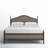 Alaja Upholstered Platform Metal Four Poster Bed-1572918638-1572918637