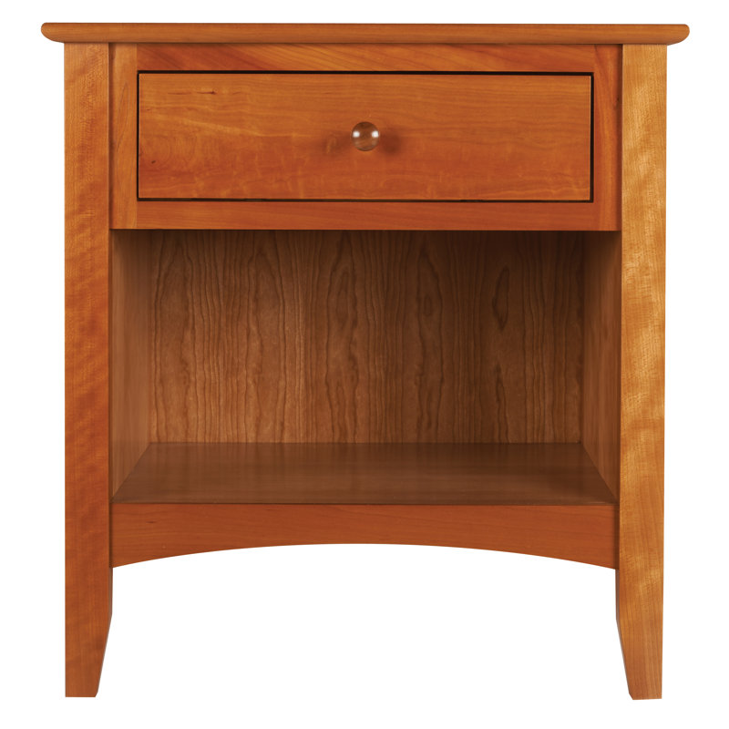 Newport 1 - Drawer Solid Wood Nightstand