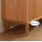 Scandinavian-style Oak & Glass Sideboard