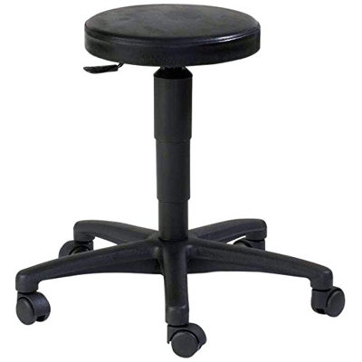 Adjustable Height Ergonomic Stool with Removable Casters/Wheels