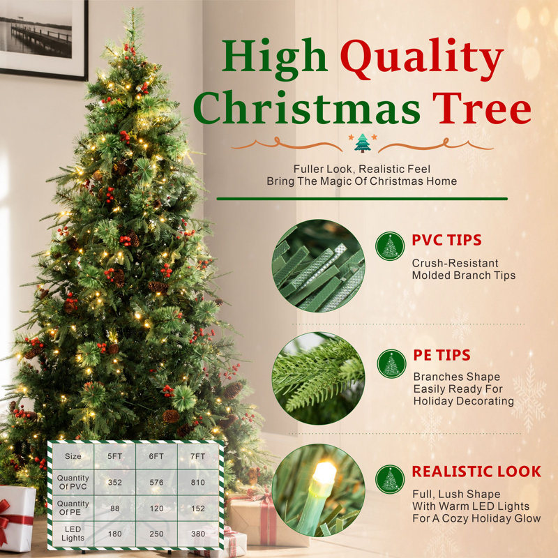 Christmas Tree, 7FT/210cm
