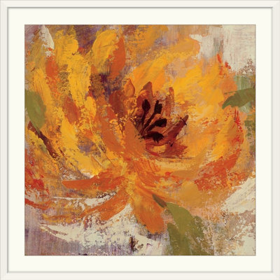 «Fiery Dahlias I» par Silvia Vassileva - reproduction