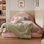 Lit plateforme tapissier Cleary