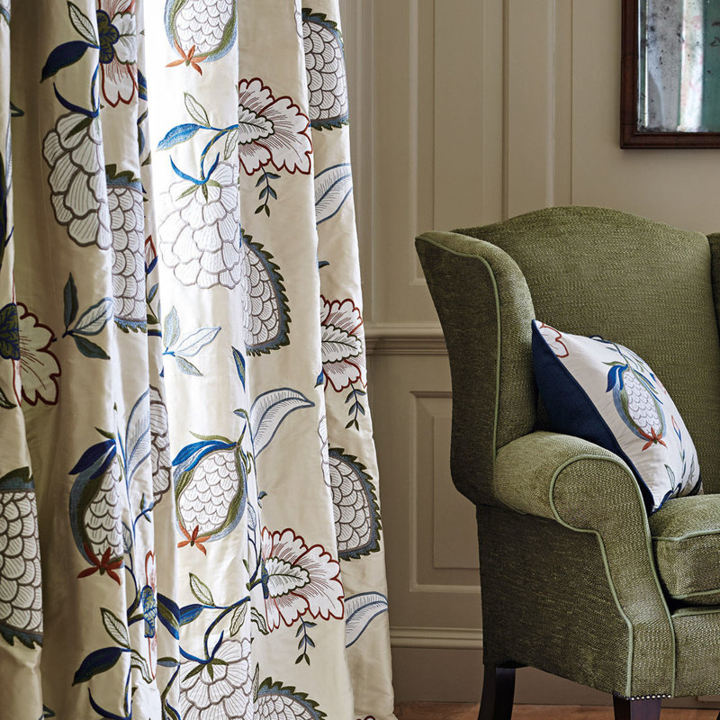 Pomegranate Tree Fabric, Indienne