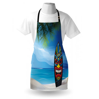 Tablier de bar tiki