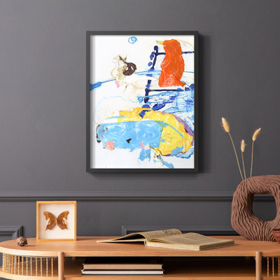 Evidence I Framed Print - Solid Wood